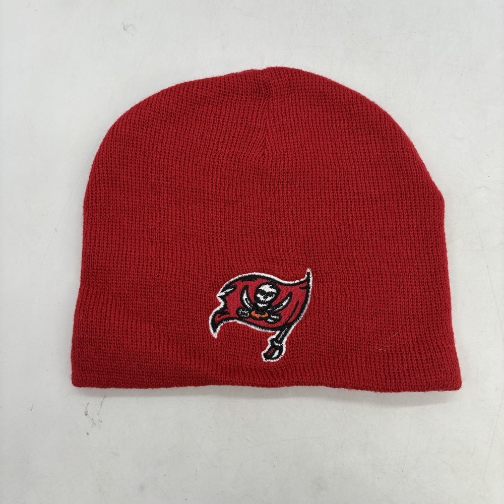 Tampa Bay Buccaneers Reebok NFL Team Apparel Beanie Unisex OSFM UnCuffed NEW